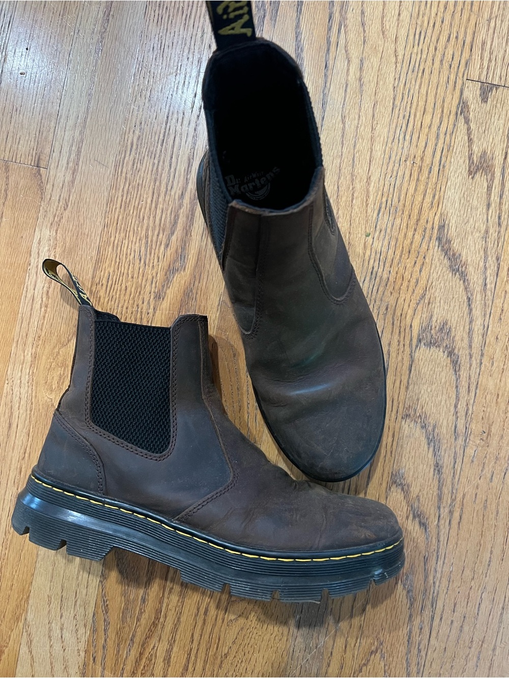 Dr. Martens Embury Crazy Horse Leather Chelsea Boots - Picture 3 of 9